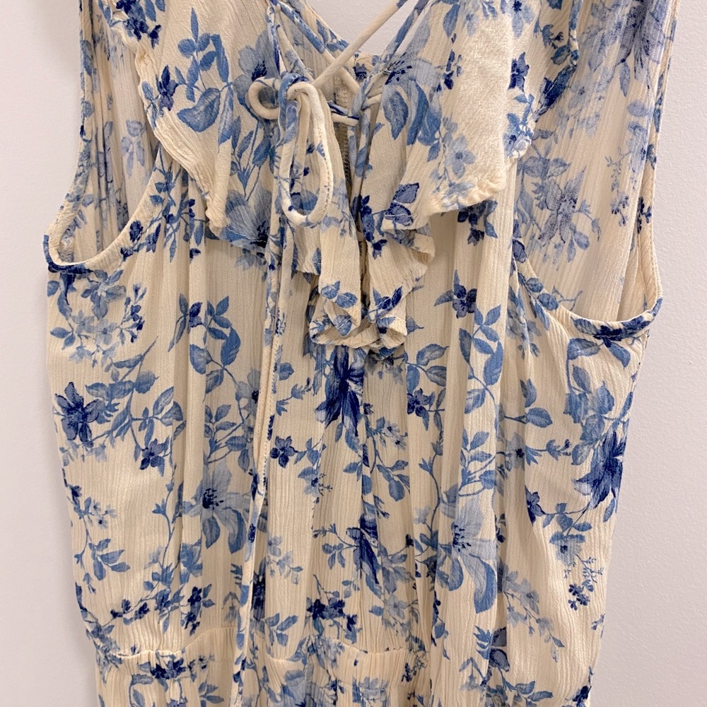 Floral Full Length Romper